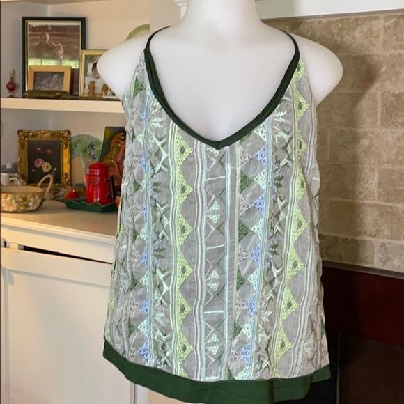 TINY Tops - TINY embroidered tank 